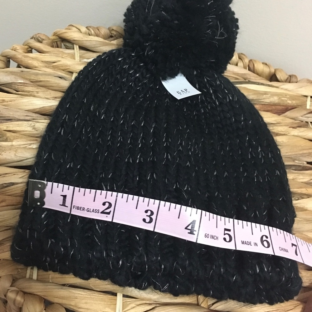 🆕 Knitted Gap Kids One Size Beanie Hat with Ball! 💥 - Picture 5 of 6